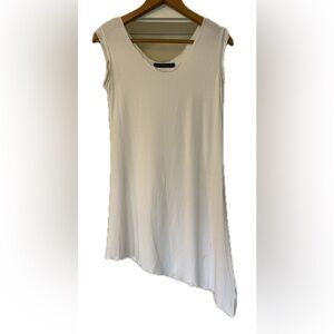 VTG Queen of Hearts Asymmetrical Capped Sleeve Top.